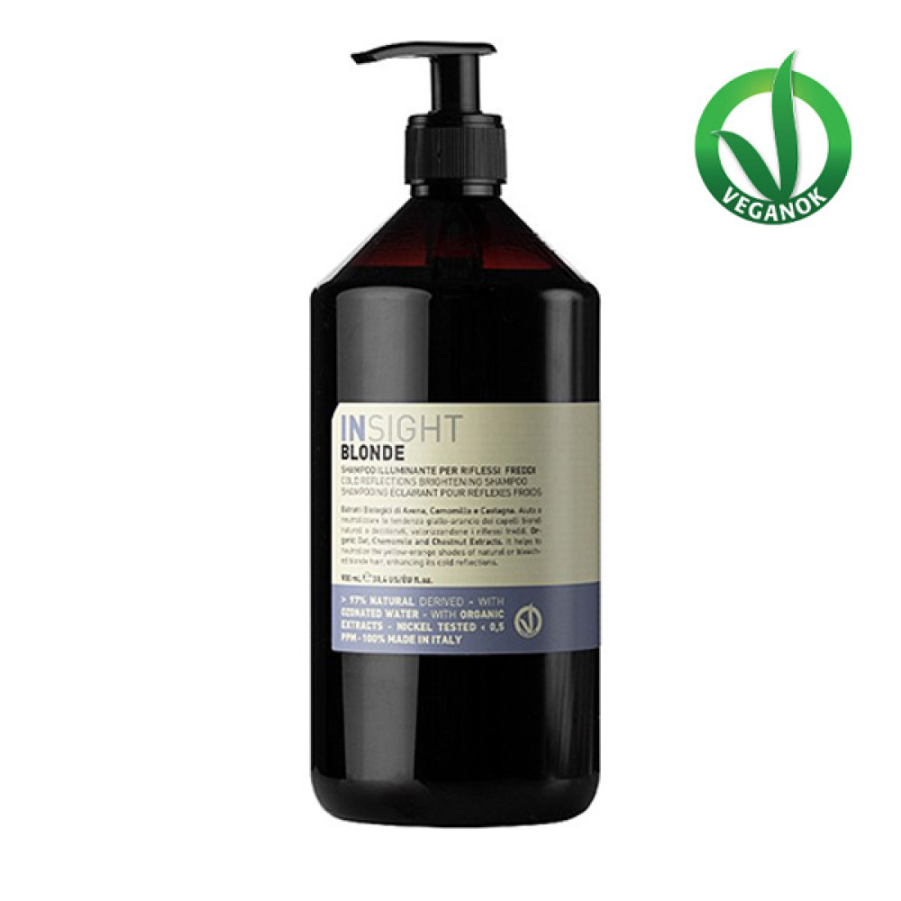 Шампоан за студени руси нюанси Insight Blonde Cold Reflections Brightening Shampoo ml